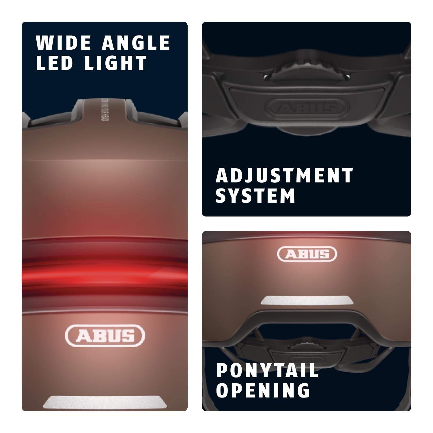 Шлем ABUS Urban HUD-Y с магнитным, перезаряжаемым LED задним фонарем и магнитной застежкой, фото №5