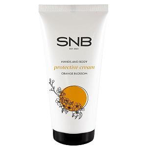 Крем Захисний SNB Professional для Рук та Тіла 50 мл - Аромат Квітки Апельсина, з Екстрактом Руколи, Зволожуючий - Фото 1