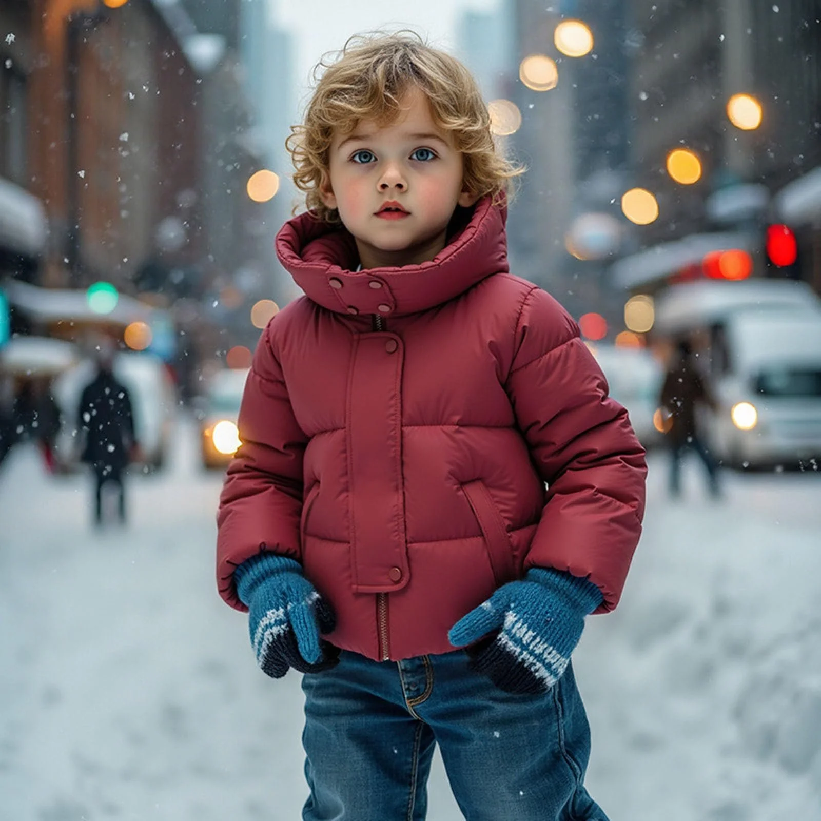 Зимняя куртка для девочек, утепленная теплая пуховая куртка, куртка Soft Shell, толстая детская куртка, термокуртка, модное термопальто, переходная куртка, детская пуховая куртка для улицы, фото №3