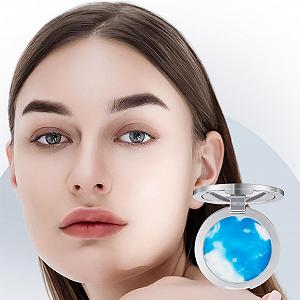 Пудра для лица прессованная Long Lasting Waterproof матирующая, абсорбирующая жир synthetic.ua - Фото 1
