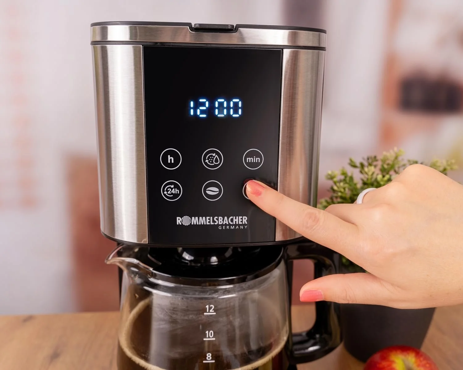 Крапельна кавоварка Rommelsbacher FKM 1.5 л 12 чашок 1000 Вт, фото №4