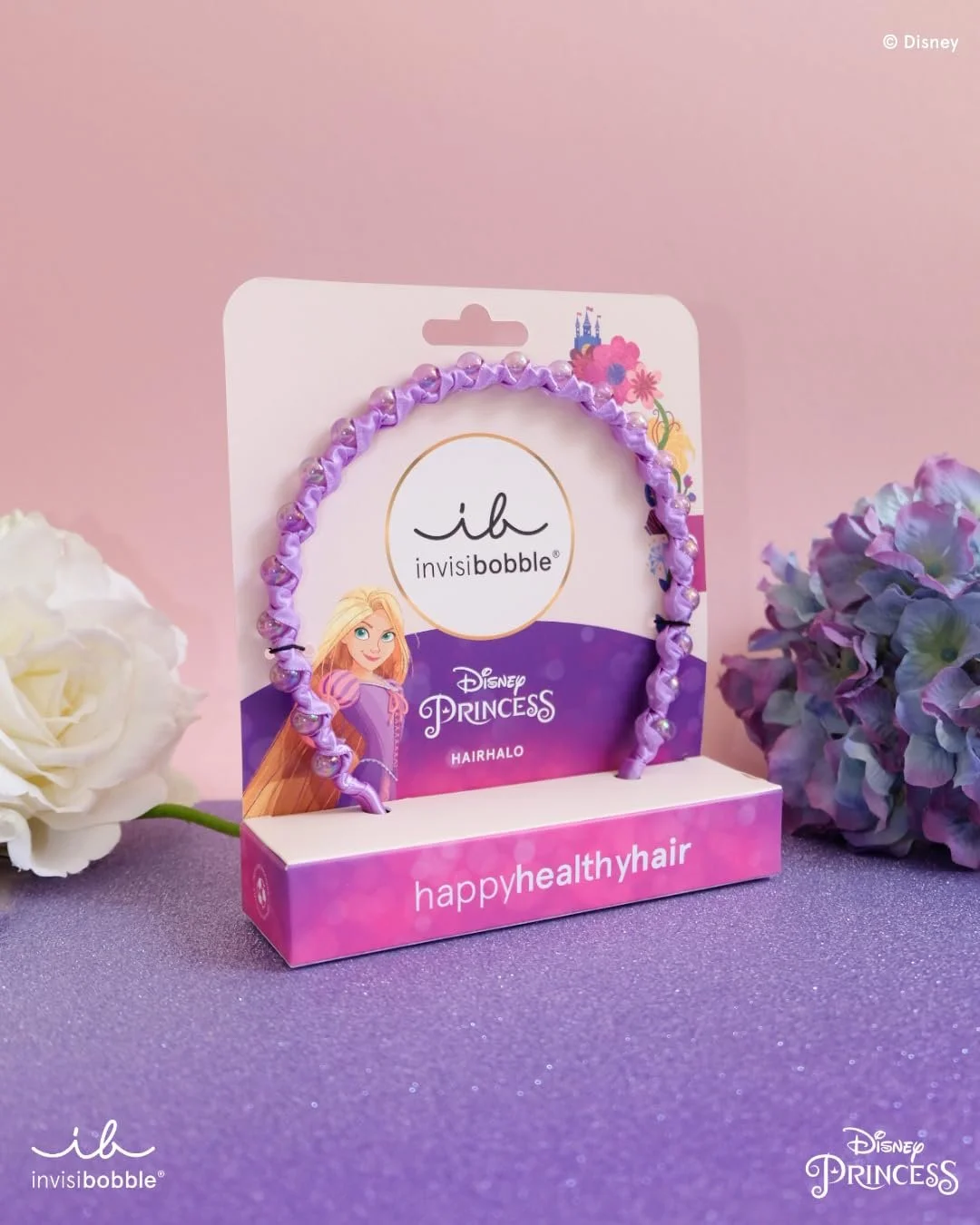 Обруч invisibobble Kids Hairhalo Disney Рапунцель Фіолетовий, фото №3 Обруч invisibobble Kids Hairhalo Disney Рапунцель Фіолетовий, фото №3