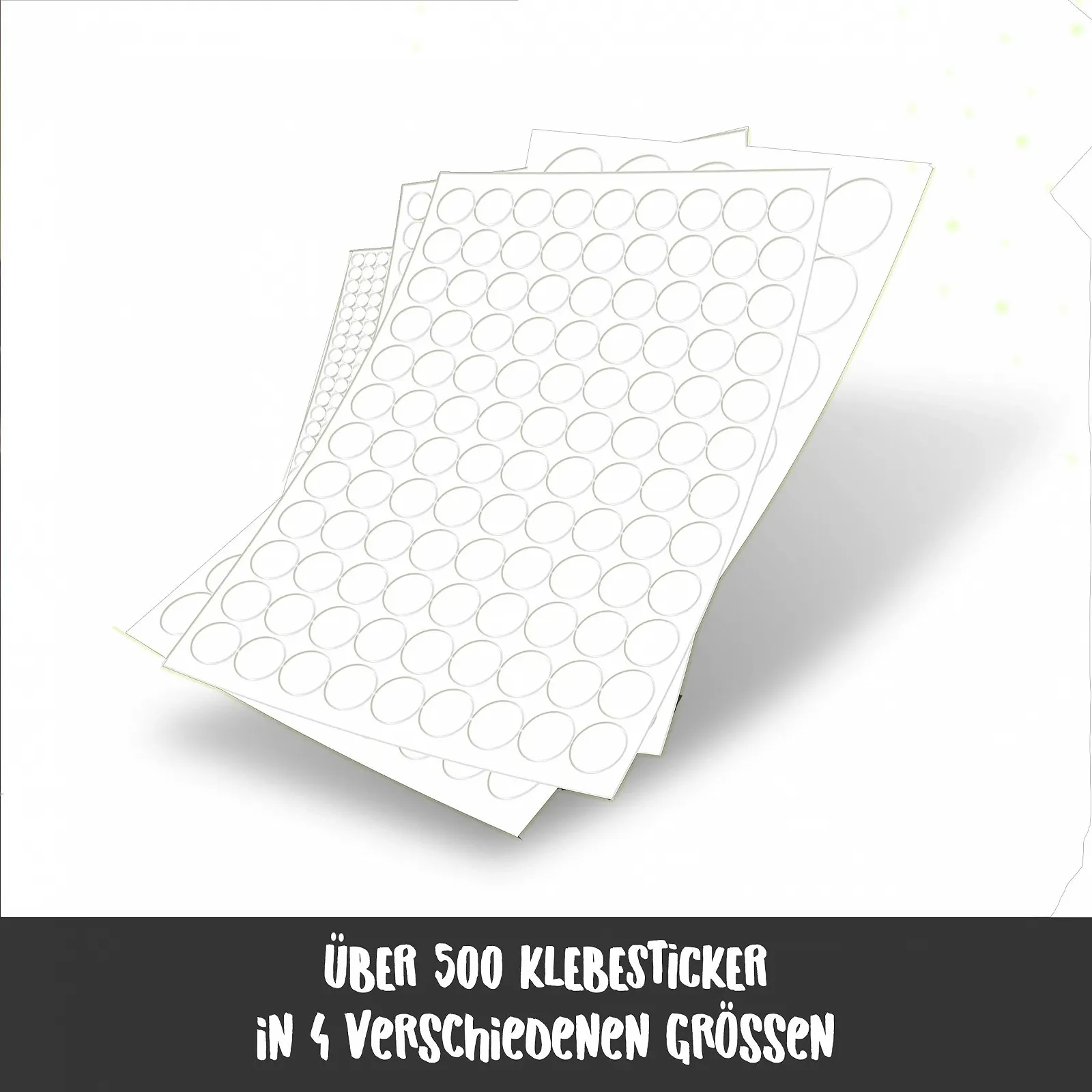 Світні наклейки Luminous Film 562 Dots K011 Dots Зоряне небо самоклеючі флуоресцентні, фото №6