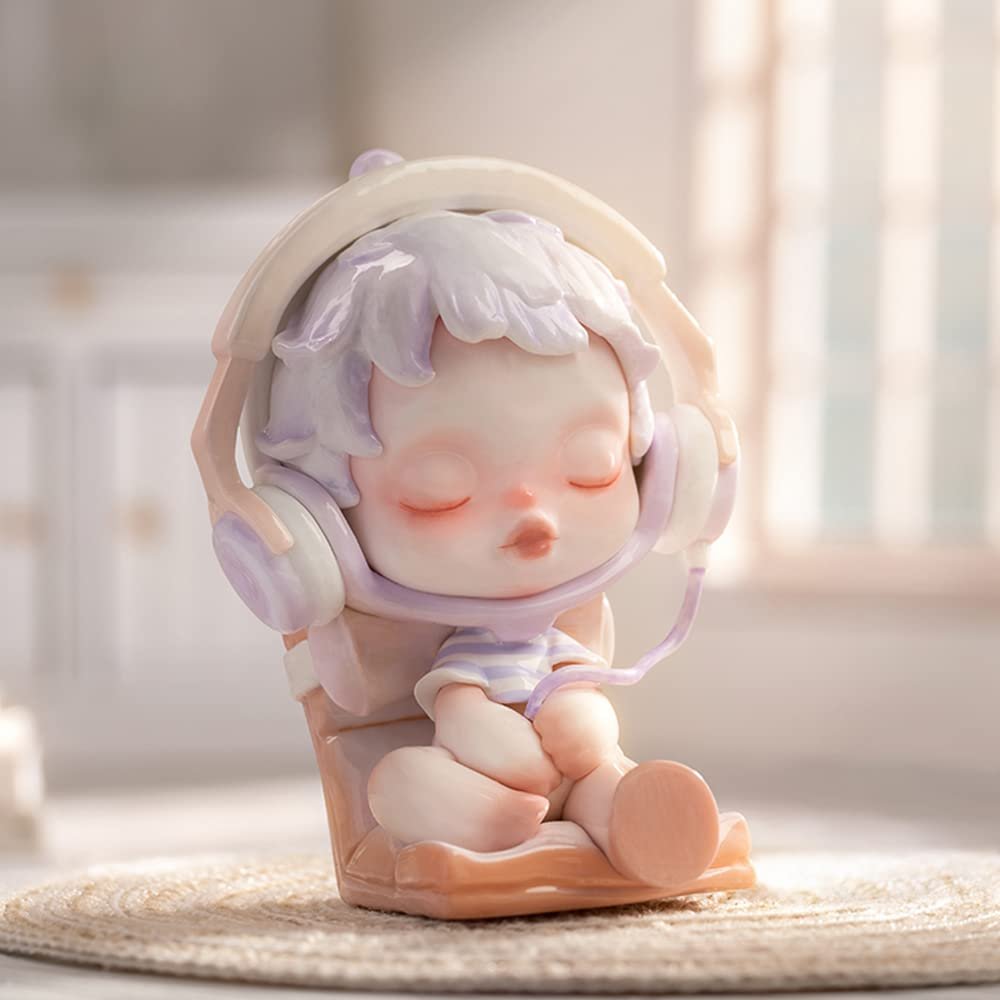 Фигурка POP MART SKULLPANDA Серии WARMTH (12 коробок) 6.35 см, подвижная, фото №4