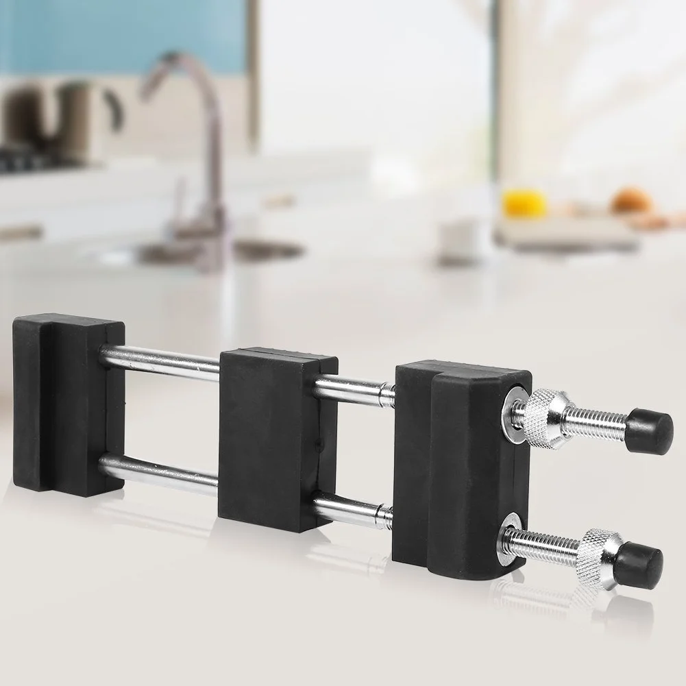 Тримач для точильного каменю регульований професійний протиковзкий хромоване залізо, фото №3