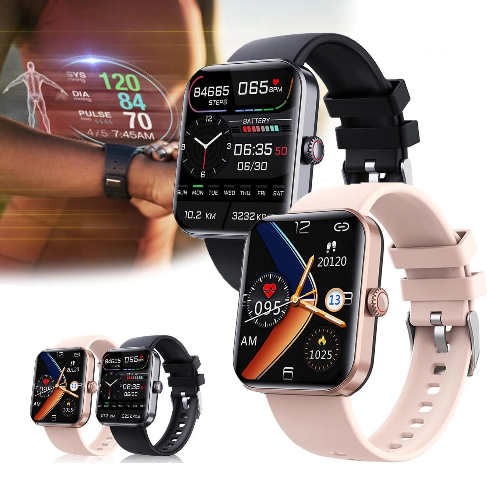 Годинник Sherum Trackpro 2.0 Black + Pink, фото №1 Годинник Sherum Trackpro 2.0 Black + Pink, фото №1