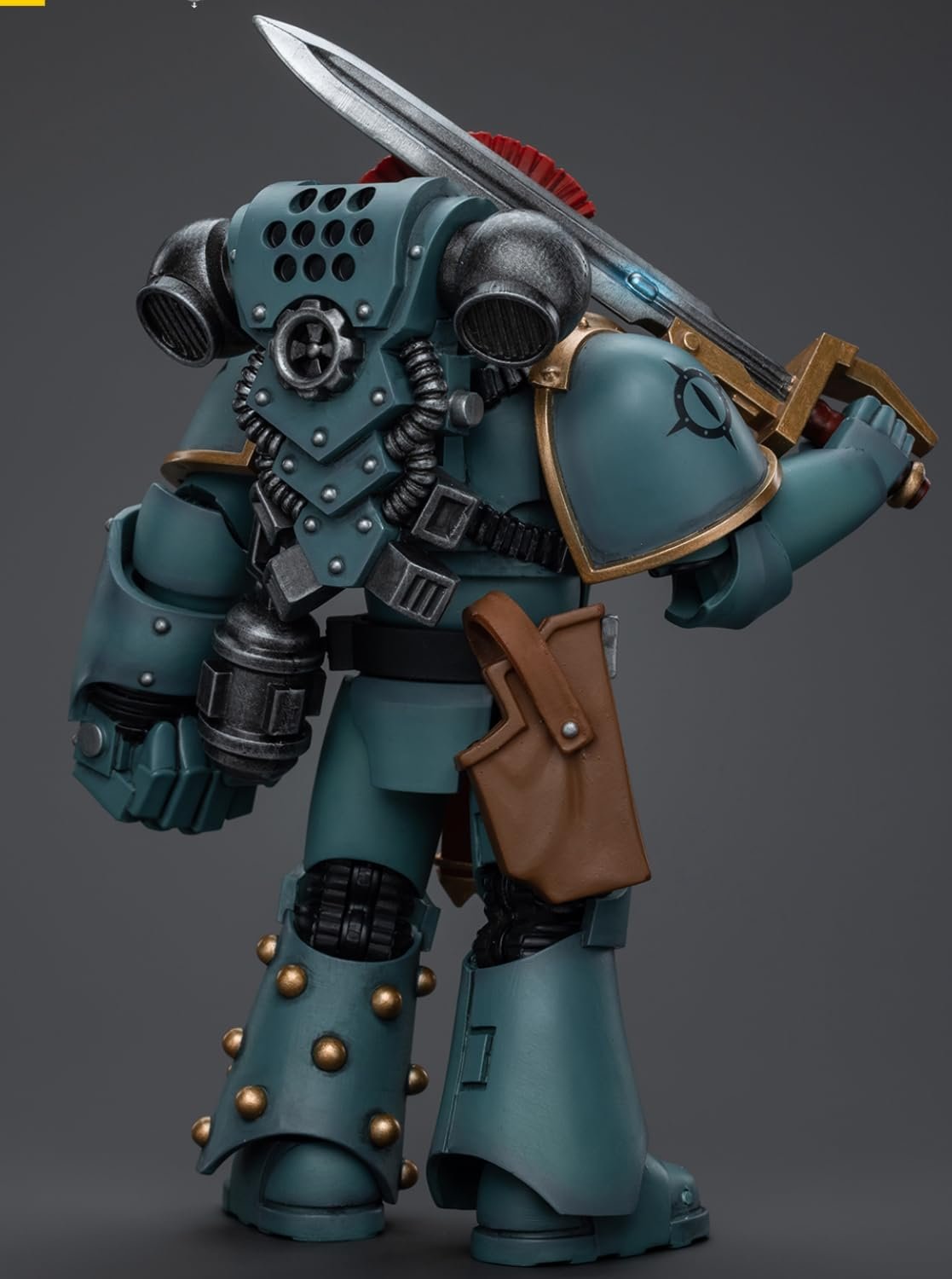 Фігурка колекційна JoyToy Warhammer The Horus Heresy Sons of Horus MKIV Tactical Squad Sergeant with Power Fist, масштаб 1:18, фото №3