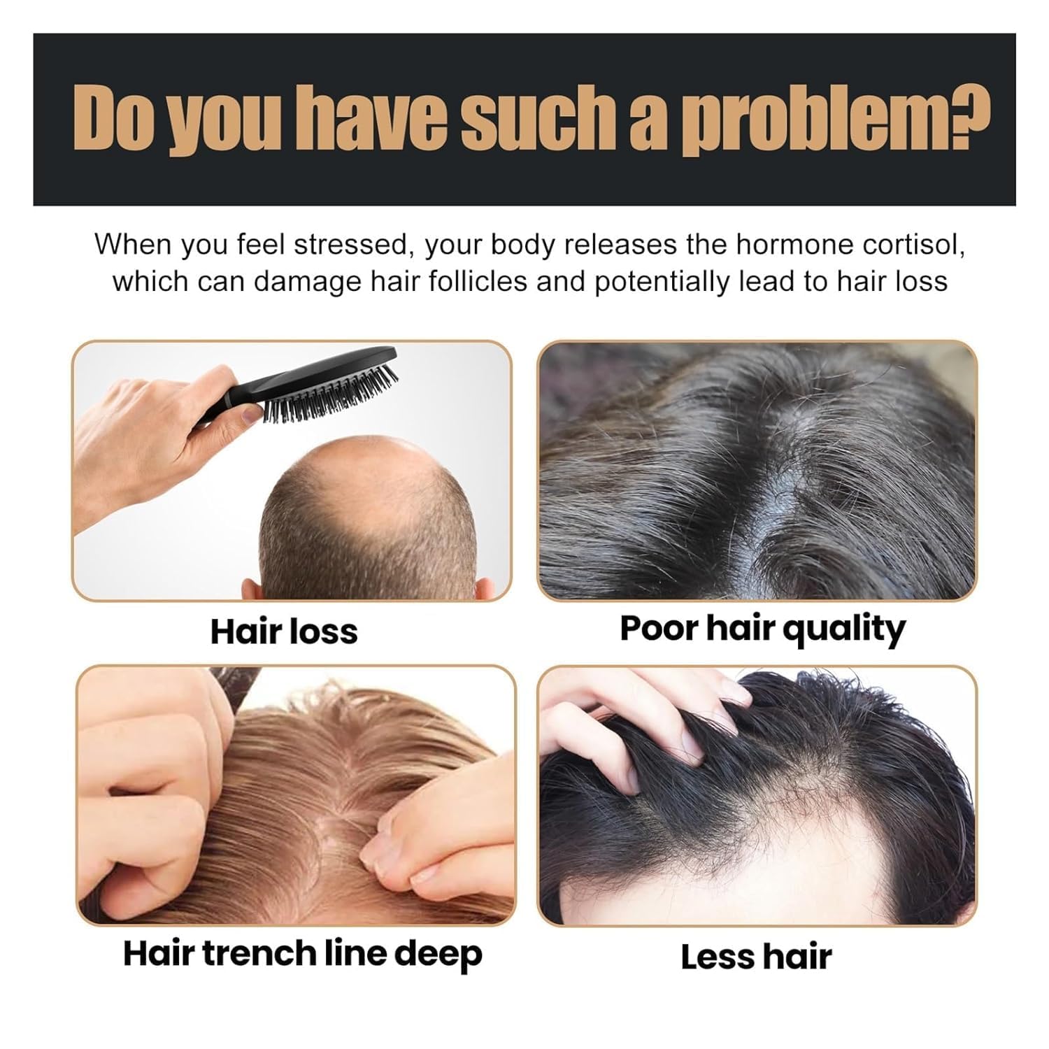 Шампунь Root Activator Hair Loss Thickening для відновлення волосся (натуральна формула), унісекс (2 одиниці), фото №2