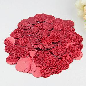 Пайетки россыпные 3–25 мм Красный - Фото 1