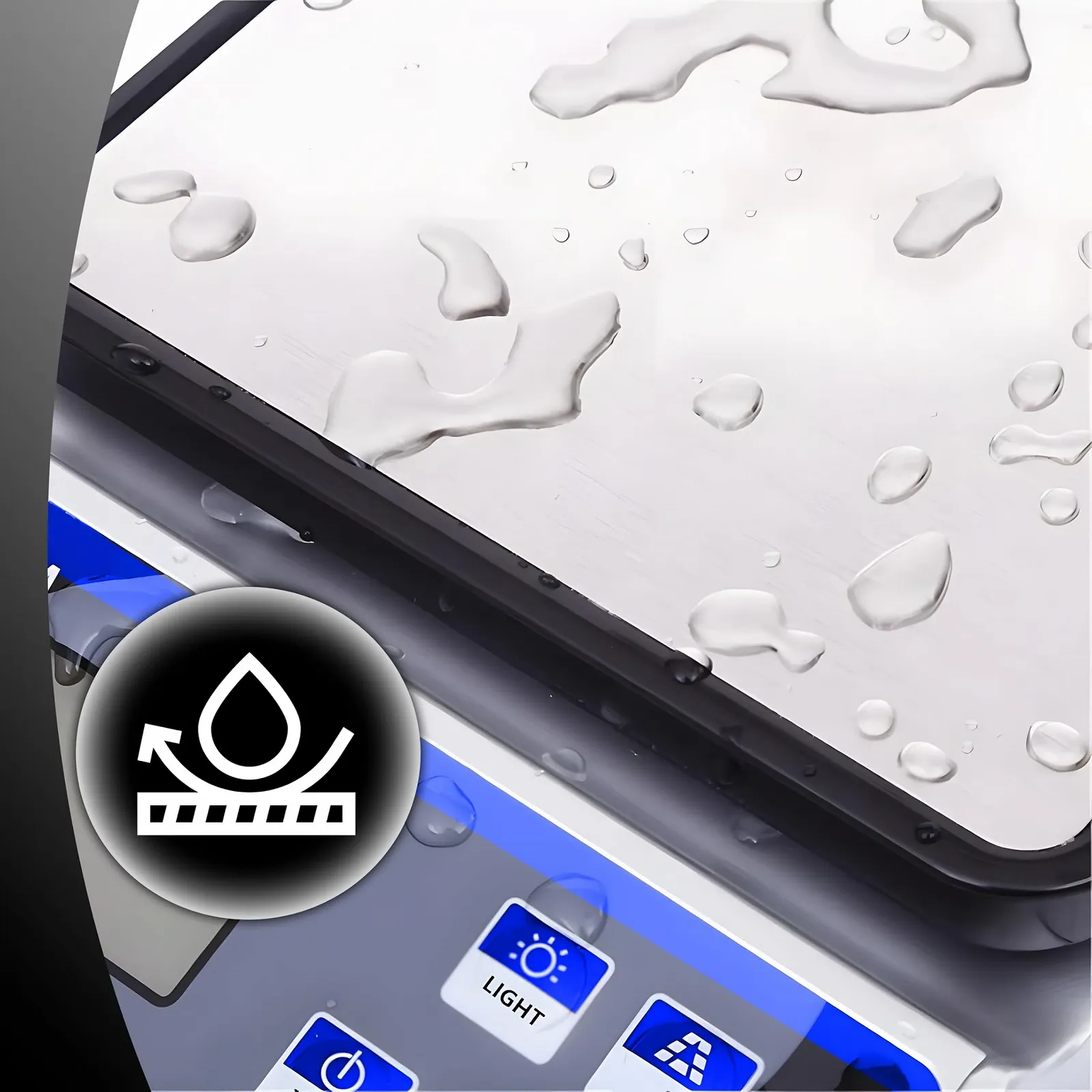 Кухонні ваги Retoo Цифрові 15 kg Нержавіюча сталь LCD, фото №8