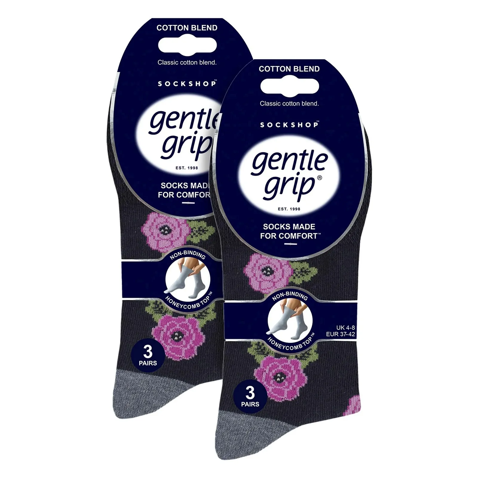 Шкарпетки Жіночі SOCK SHOP GENTLE GRIP Бавовняні, фото №2