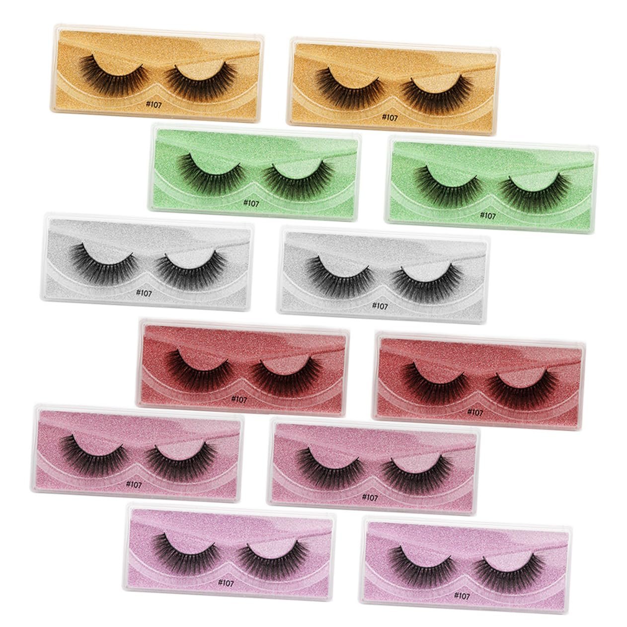 Набір Angoily 12 пар штучні вії пушисті косметичні магнітні штучні вії нарощування для дівчат, фото №1 Набір Angoily 12 пар штучні вії пушисті косметичні магнітні штучні вії нарощування для дівчат, фото №1