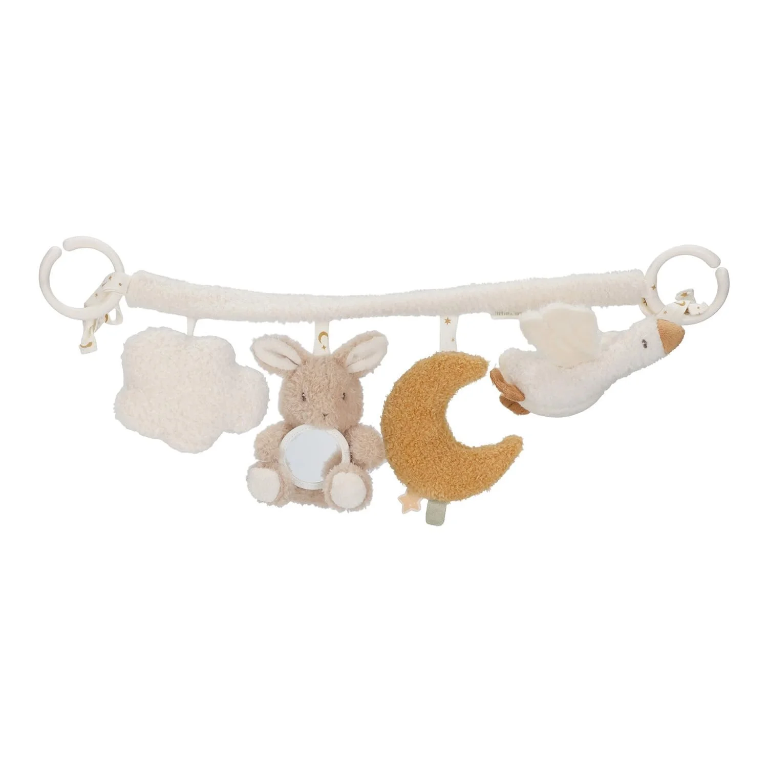 Підвіска для коляски Little Dutch Newborn Naturals Білий, фото №1