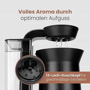 Кофеварка капельная MALMØ 400 мл 1-4 чашки с подогревом synthetic.ua - Фото 1