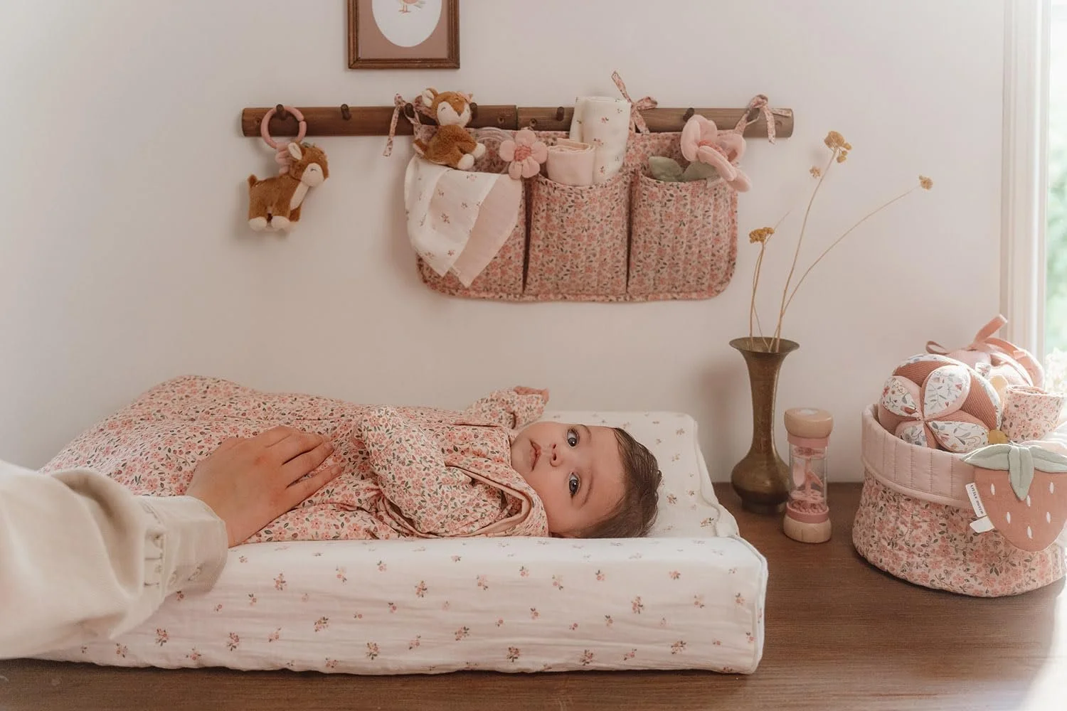 Органайзер для пеленального столика Little Dutch Fairy Garden TE30954031 Fairy Floral Круглая Маленькая Двусторонняя, фото №3