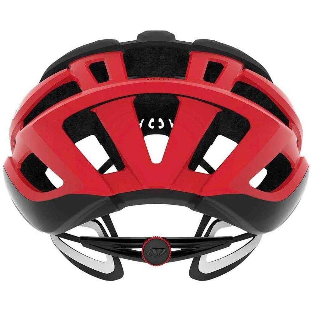 Шлем дорожный Giro Agilis Black/Red 2024, фото №3