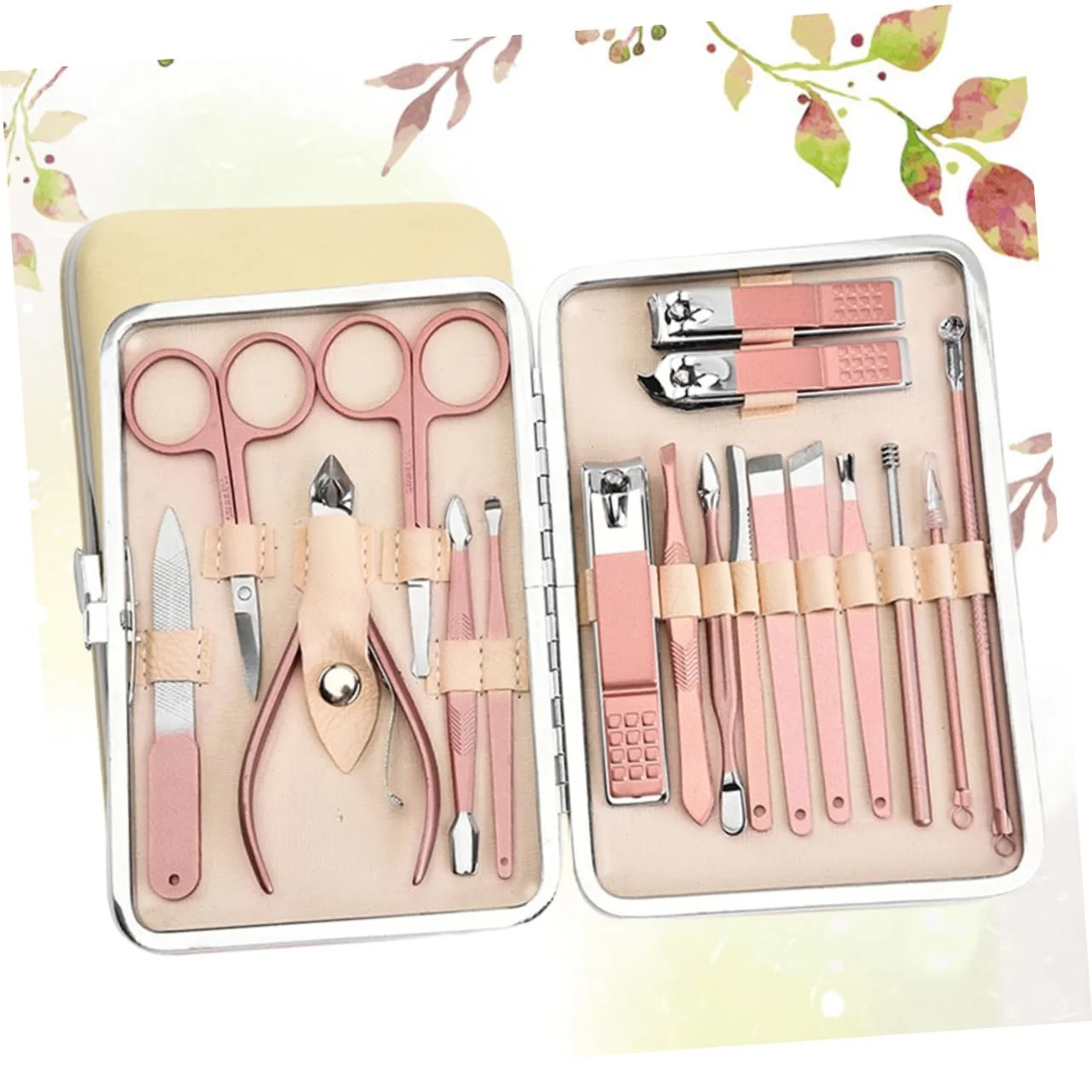 Набір для нігтів WRITWAA 18 штук, рожевий, фото №5