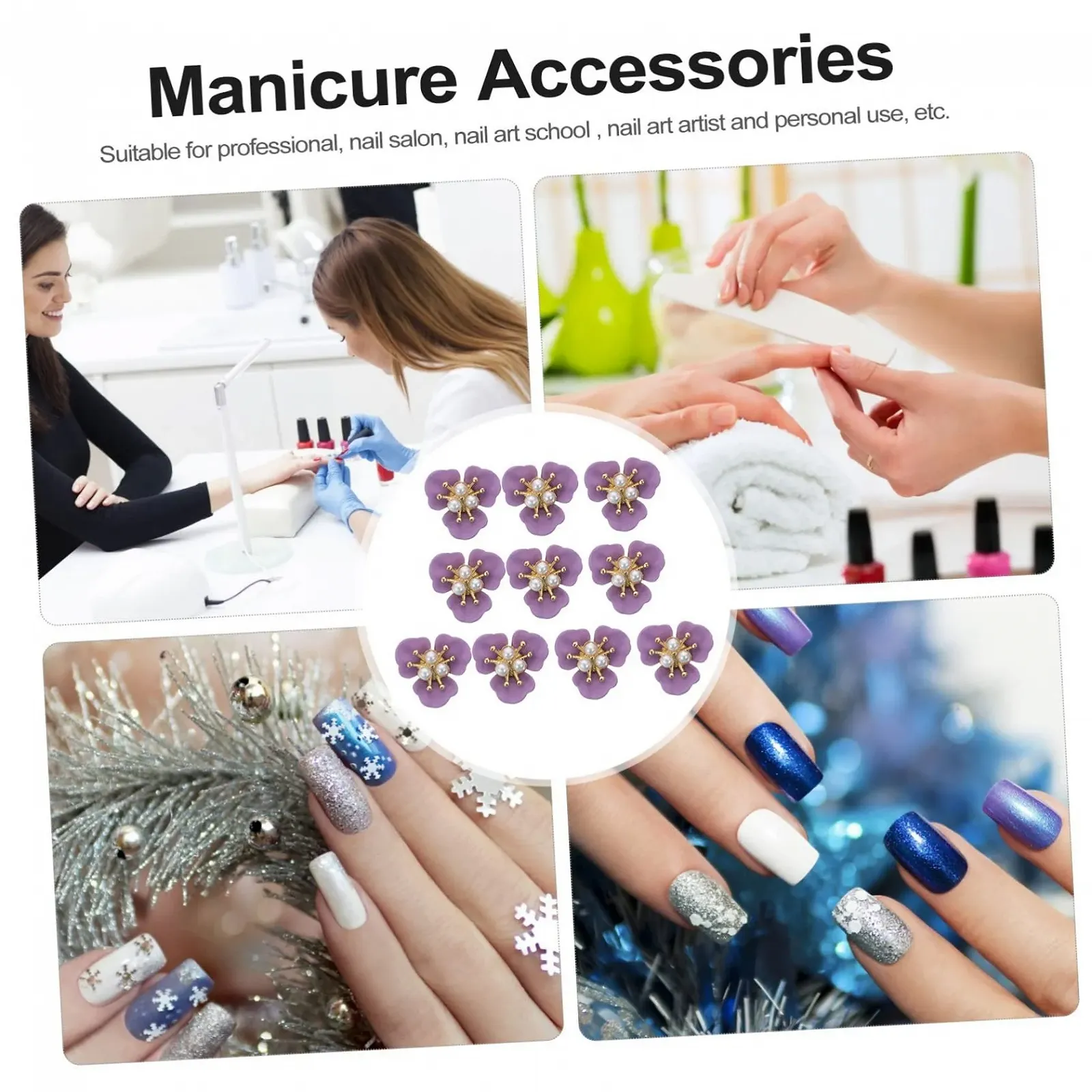 Перлини Housoutil стереоскопічні 10 шт. уп., фото №5