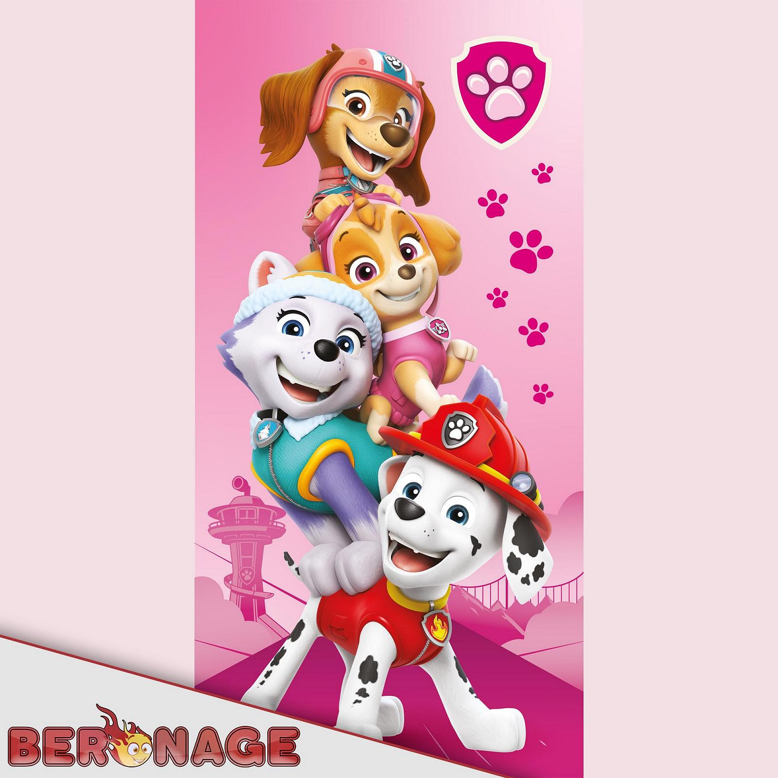 Детский спальный мешок Paw Patrol Розовый 140 см + 30 см (капюшон) x 70 см с молнией, фото №4