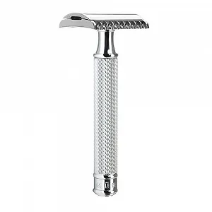 Набор для бритья MÜHLE Traditional Silver Tip Badger барсучий ворс открытый гребень хром synthetic.ua - Фото 1