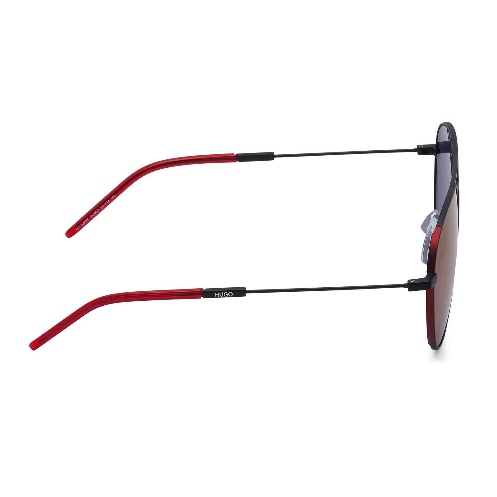 Сонцезахисні окуляри Унісекс Hugo Boss Hg 1059/s 59 BLX/AO MT BLK Red, фото №5