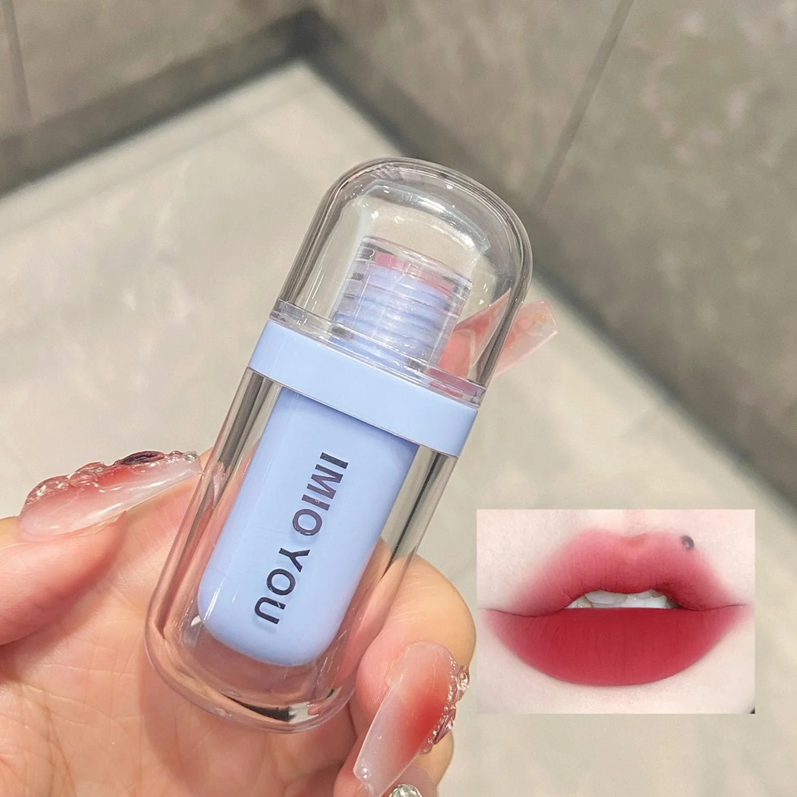 Блиск для губ Actress Jelly Mirror Water Light Текстура скла (2 шт), фото №4