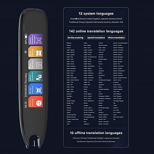 Ручка-сканер, пристрій для перетворення тексту в мову для дислексії, онлайн-перекладач голосу для 142 мов, цифровий ціна на synthetic.ua - Фото 1 Ручка-сканер, пристрій для перетворення тексту в мову для дислексії, онлайн-перекладач голосу для 142 мов, цифровий synthetic.ua - Фото 1