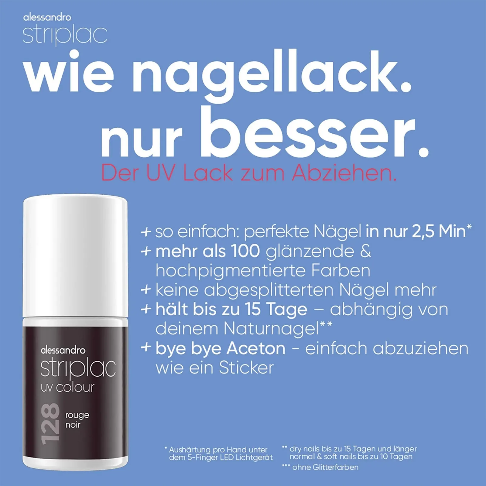 Гель-лак alessandro Striplac Stardust Shimmer Характеристики Фиолетовый, 6.5 мл, фото №7