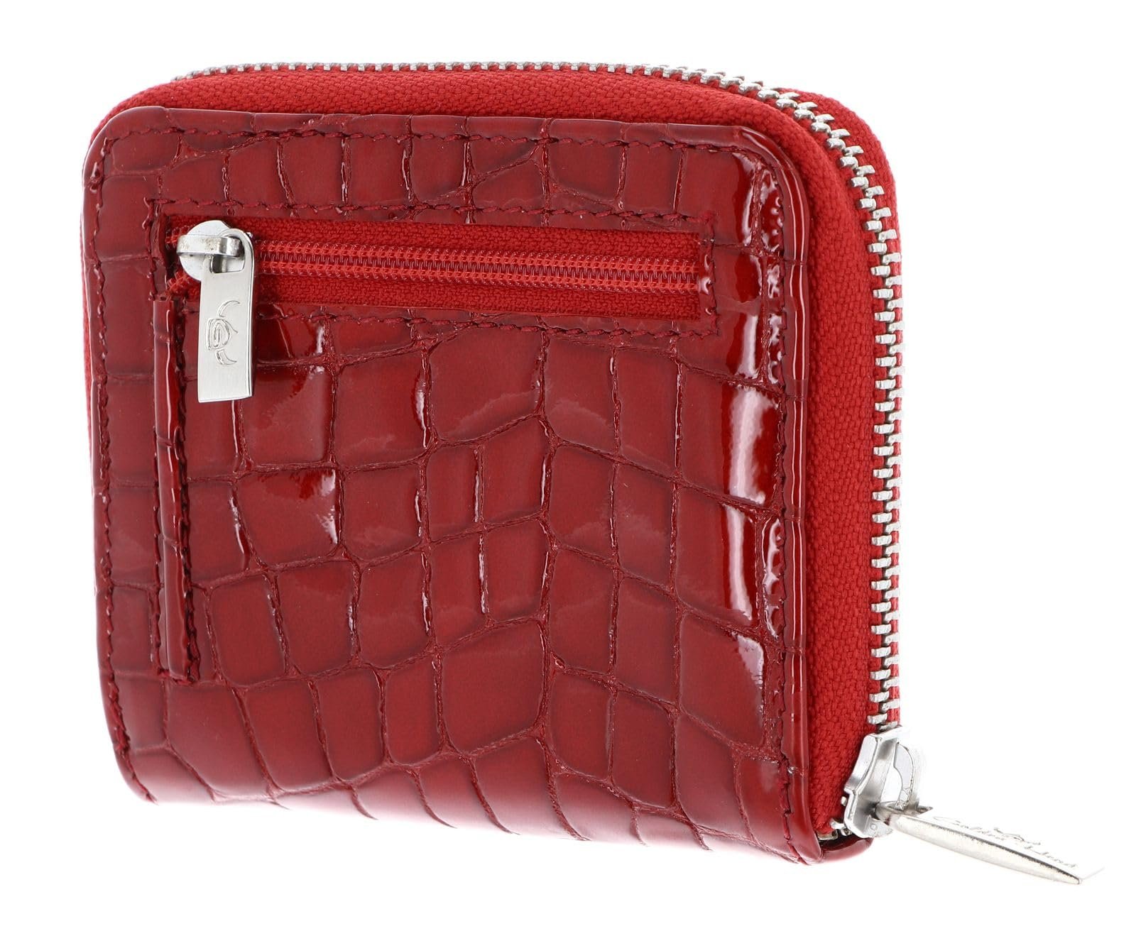 Кошелек на молнии Golden Head Cayenne RFID Protect Cherry, вишневый, RFID кошелек, фото №6
