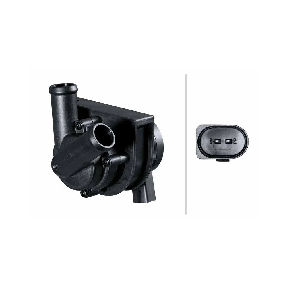 Дополнительный водяной насос HELLA 8TW 358 413-241 системы охлаждения для AUDI SEAT VW, фото №1