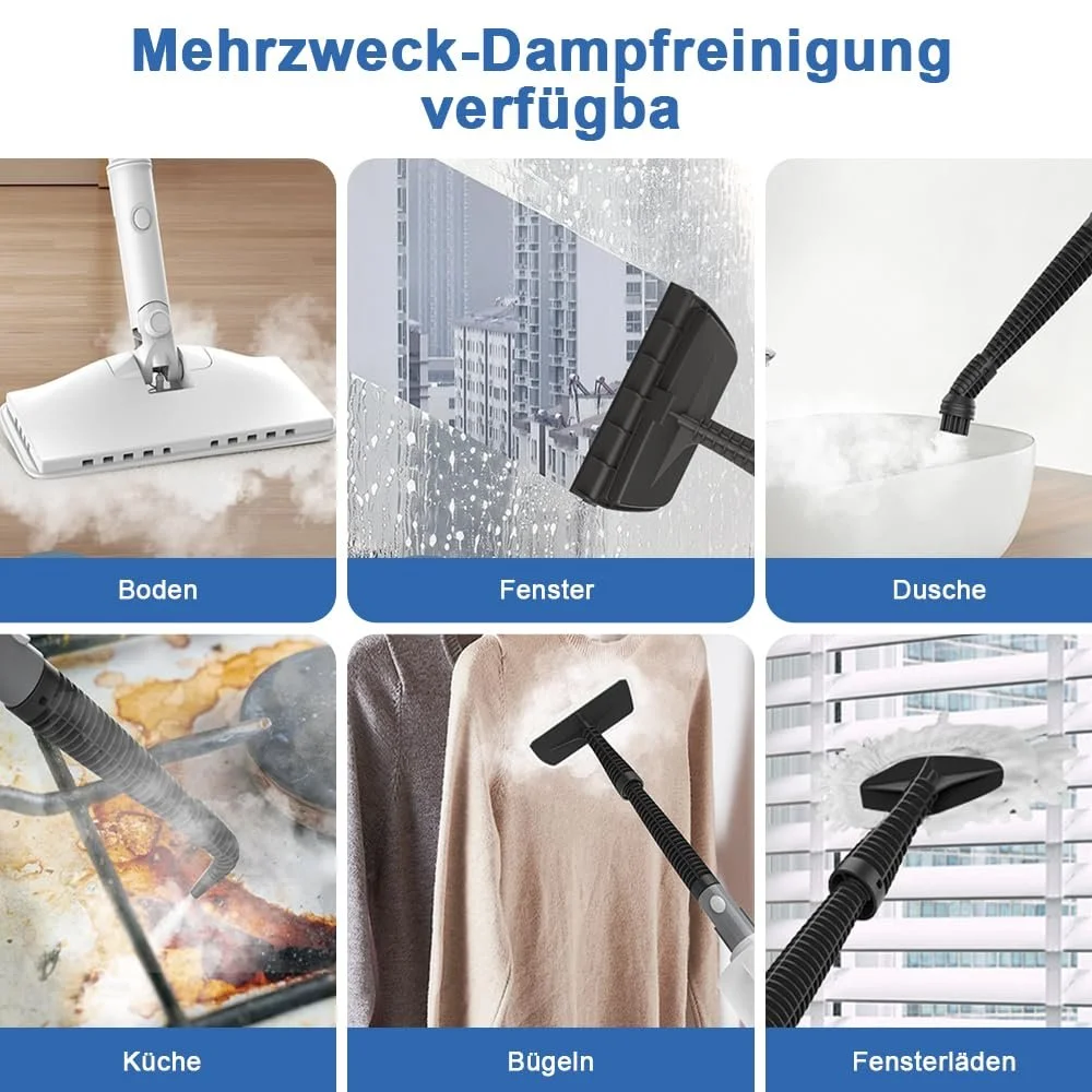 Вертикальний пароочисник Upright Steam Cleaner 15 s 350 ml Handheld, фото №5 Вертикальний пароочисник Upright Steam Cleaner 15 s 350 ml Handheld, фото №5