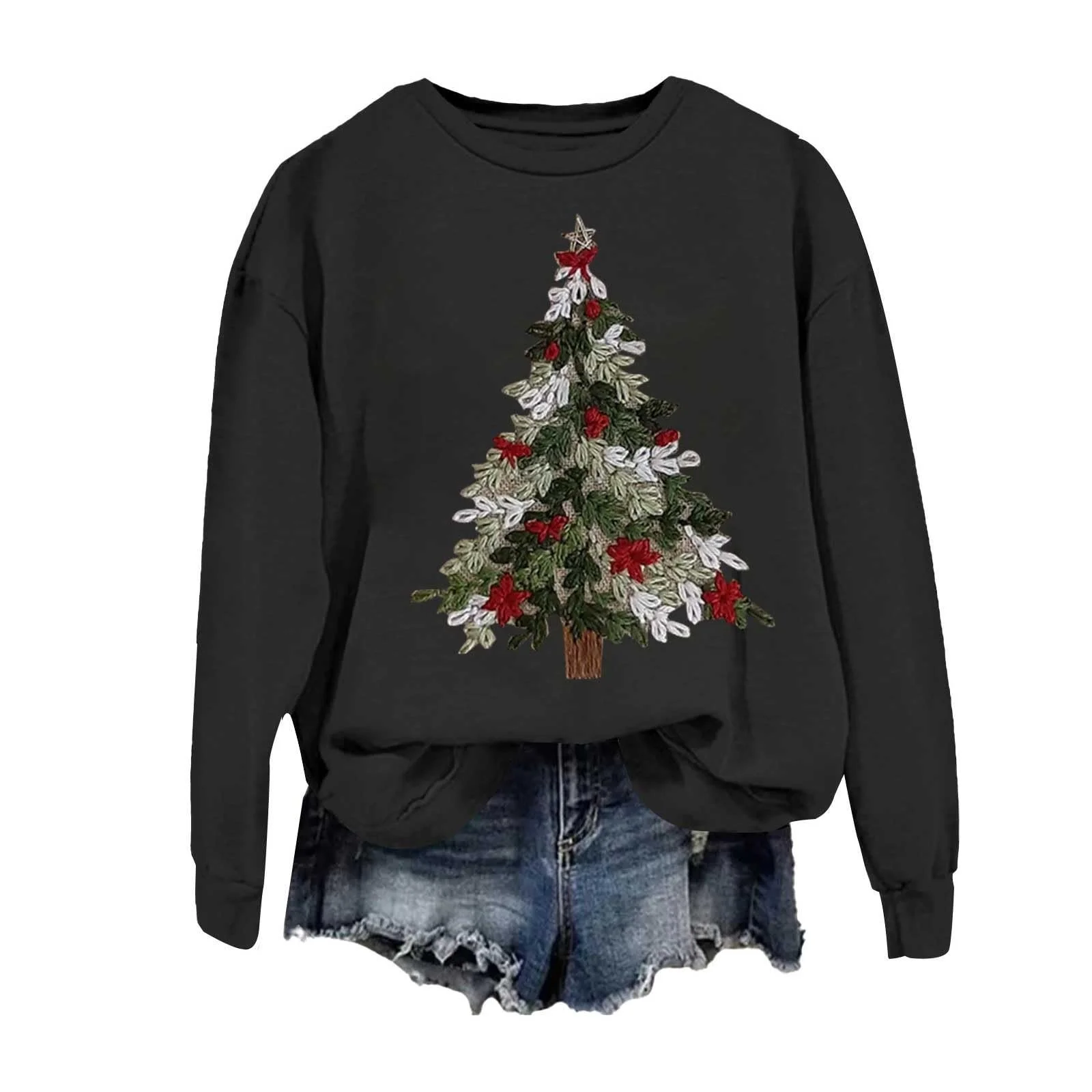 Жіночий Світшот Різдвяний Зимовий, фото №4 Жіночий Світшот Різдвяний Зимовий, фото №4