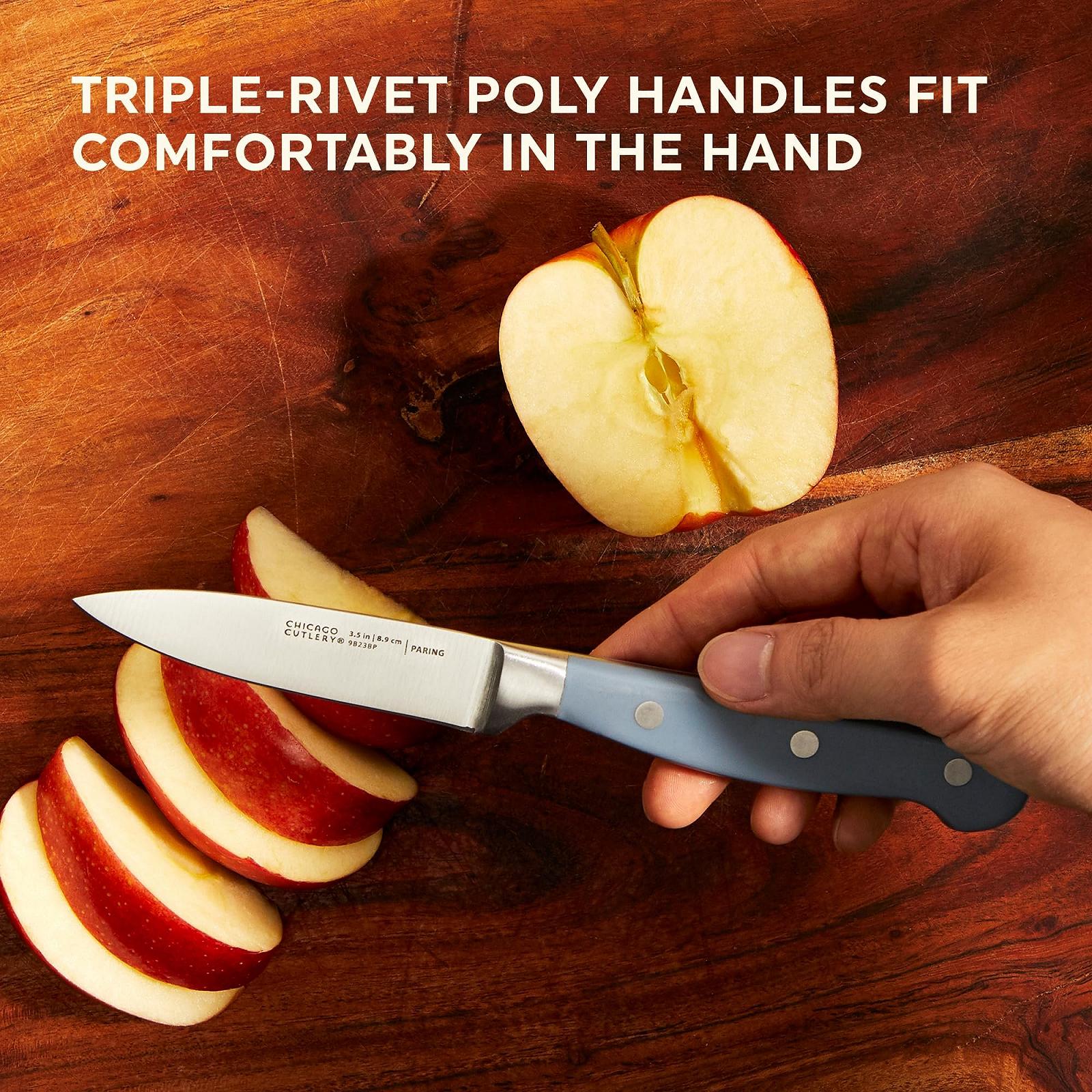 Набір кухонних ножів Chicago Cutlery Prep System Lite 3 штуки, фото №4