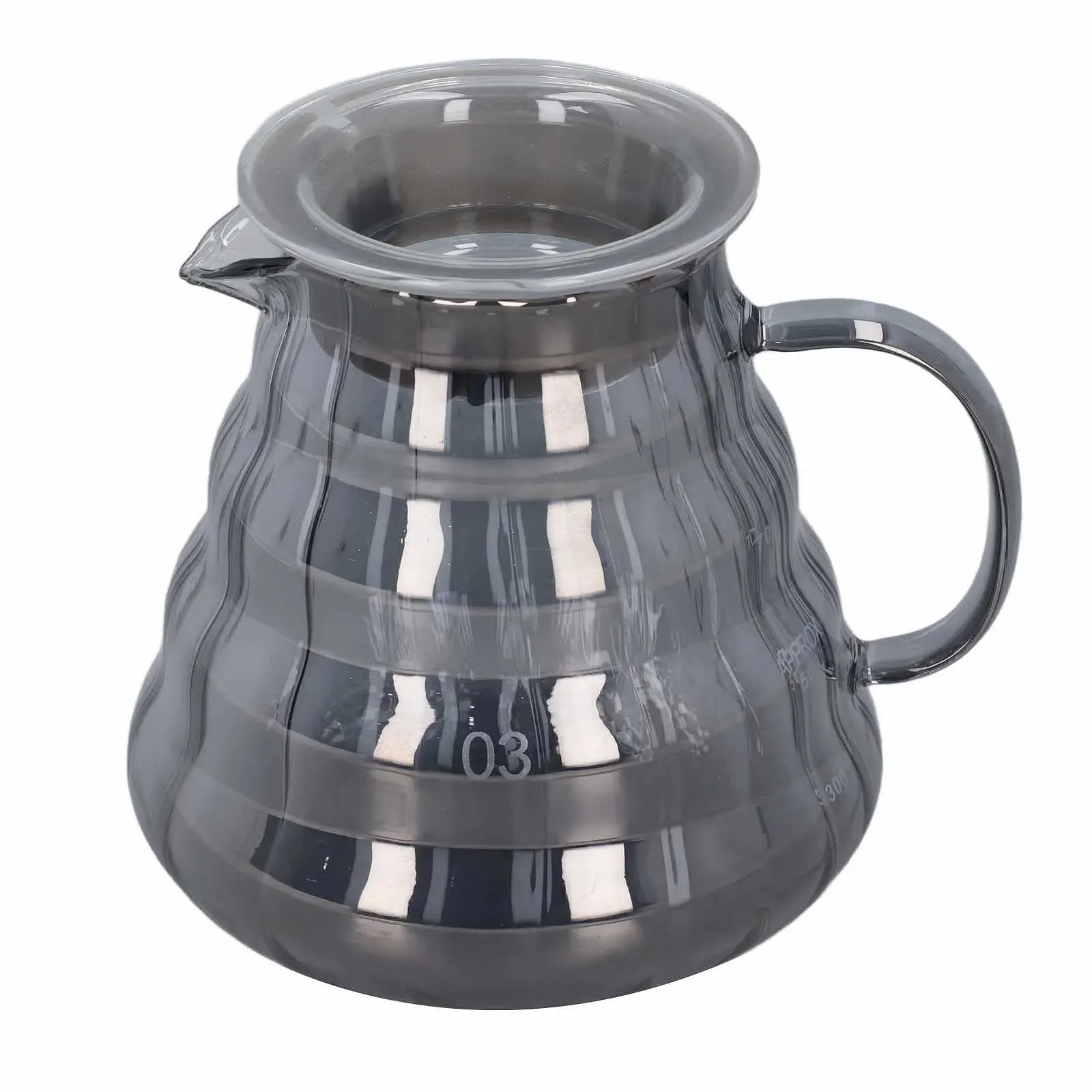 Кавник скляний 700 мл, фото №1