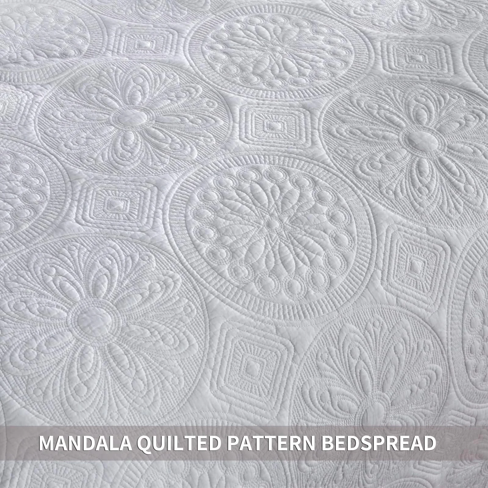 Покривало Бавовняне Qucover Біле, 250 x 270 см, фото №1 Покривало Бавовняне Qucover Біле, 250 x 270 см, фото №1