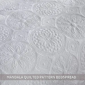 Покривало Бавовняне Qucover Біле, 250 x 270 см - Фото 1