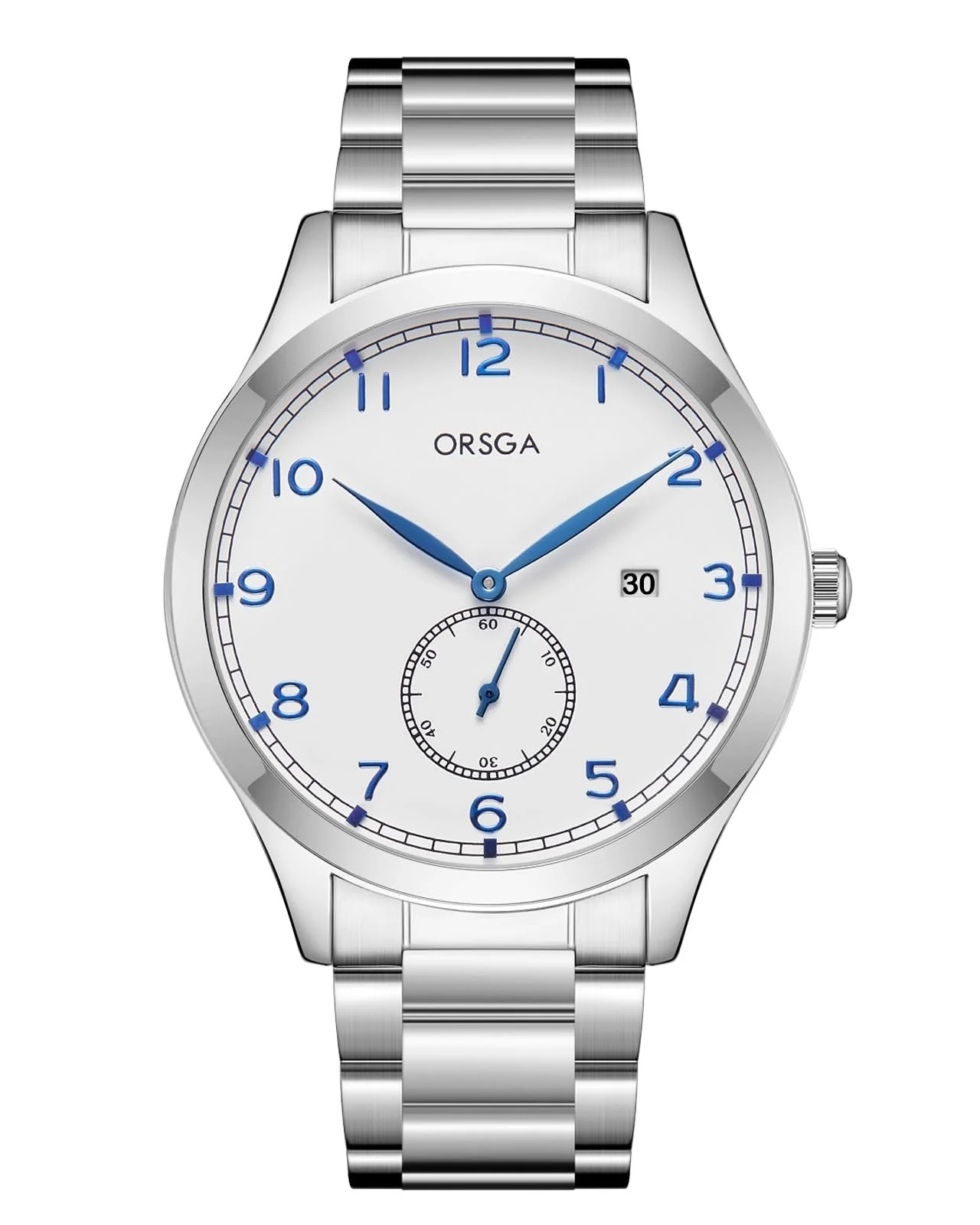 Мужские часы CIVO Аналоговые Кварцевые Модные из нержавеющей стали Большой циферблат с календарем даты и дня, фото №1