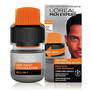 Фарба для волосся L'Oreal Paris Men Expert One Twist Jet Black 01 - Фото 1