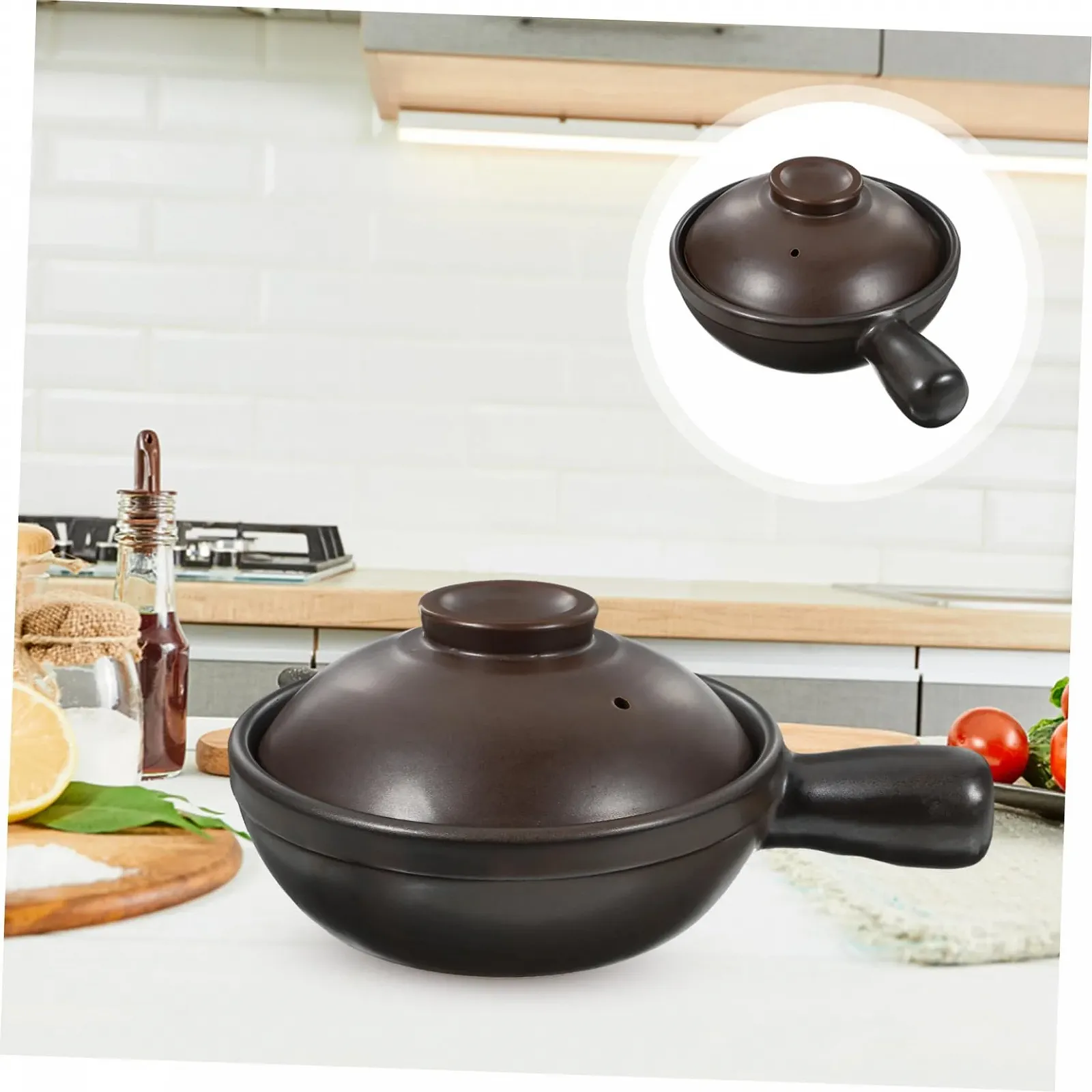 Каструля порцелянова з кришкою для супів та страв з рису жаростійка, фото №2 Каструля порцелянова з кришкою для супів та страв з рису жаростійка, фото №2