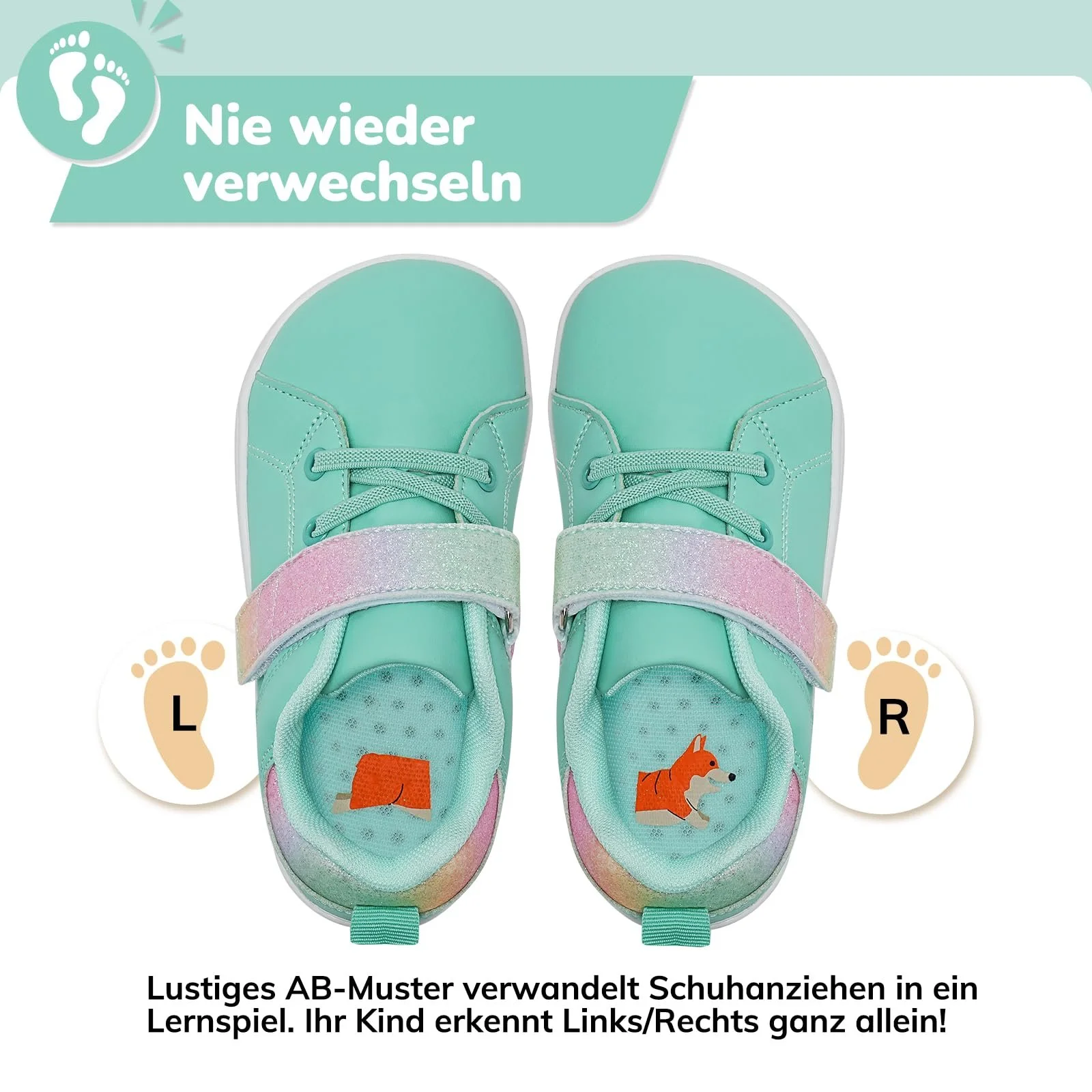 Босоножки IceUnicorn Детские, Минималистичные, Нескользящие для яслей, фото №6