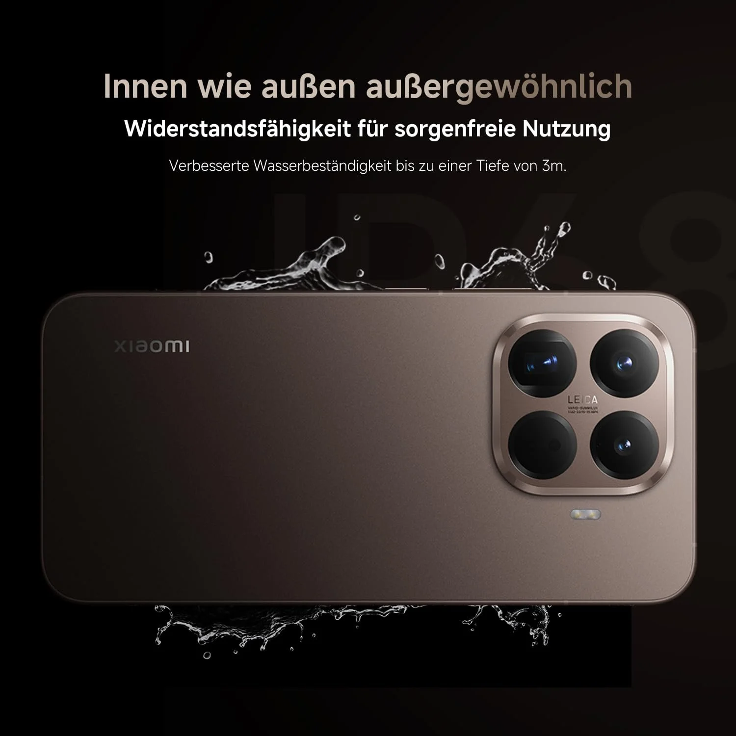 Смартфон XIAOMI 15T Pro 12 + 512 ГБ, 6.83 дюйми 144 Гц, Moka Brown, фото №9
