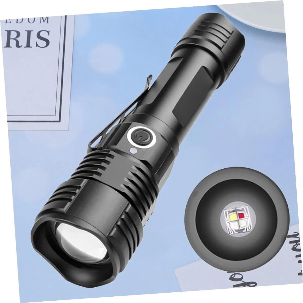 Фонарь OSALADI P50 Алюминиевый сплав, фото №5