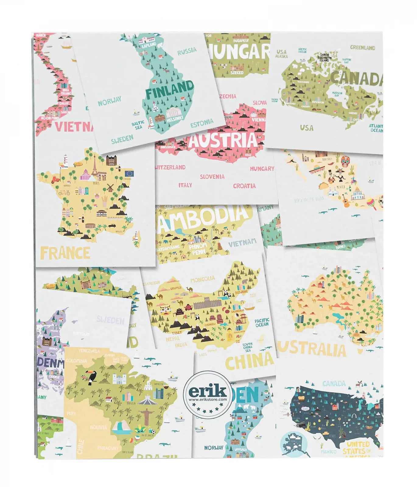 Фотоальбом Grupo Erik Around The World 13 x 20 см, фото №2 Фотоальбом Grupo Erik Around The World 13 x 20 см, фото №2