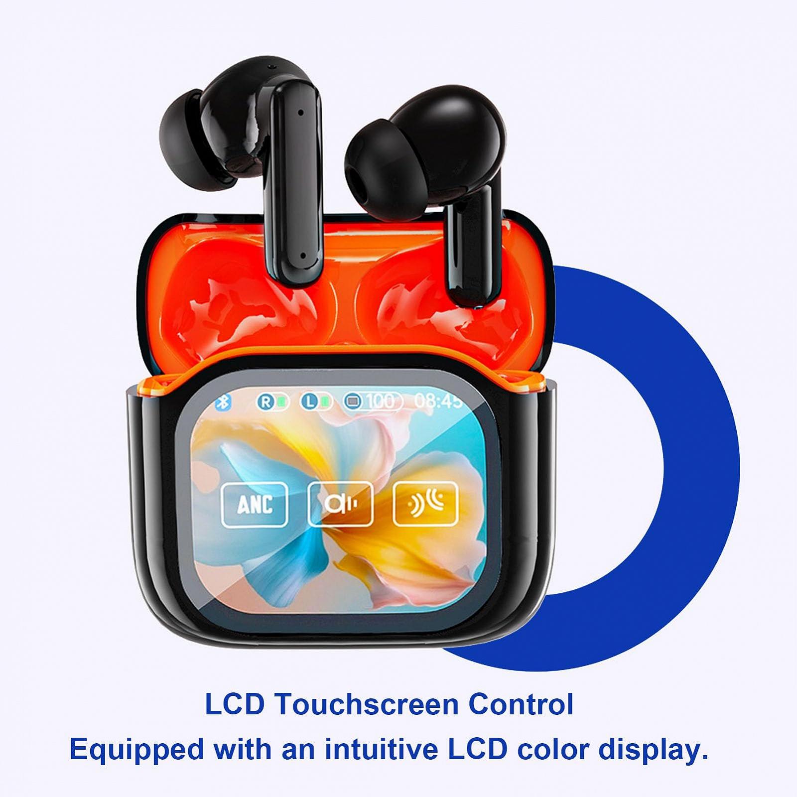 Навушники для перекладу AI Bewinner, 164 мови, бездротові з сенсорним LCD-екраном, фото №4