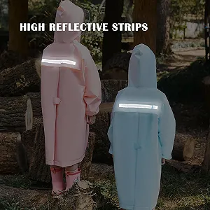 Дитяче дощове пончо для хлопчиків та дівчаток, водонепроникний дощовик synthetic.ua - Фото 1