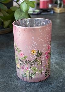 Ліхтар Flowers Flowers Срібний Рожевий Скло Підсвічник Скляний Ліхтар Для чайних свічок H = 12 см ціна на synthetic.ua - Фото 1 Ліхтар Flowers Flowers Срібний Рожевий Скло Підсвічник Скляний Ліхтар Для чайних свічок H = 12 см synthetic.ua - Фото 1