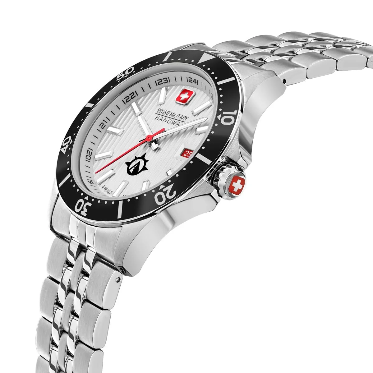 Часы Swiss Military Hanowa Flagship X Мужские SMWGH2100601 Сталь 10 ATM, фото №4 Часы Swiss Military Hanowa Flagship X Мужские SMWGH2100601 Сталь 10 ATM, фото №4