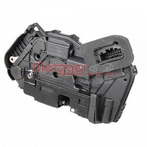 Замок двери METZGER 2314140 GREENPARTS для AUDI SEAT SKODA VW, передний правый synthetic.ua - Фото 1