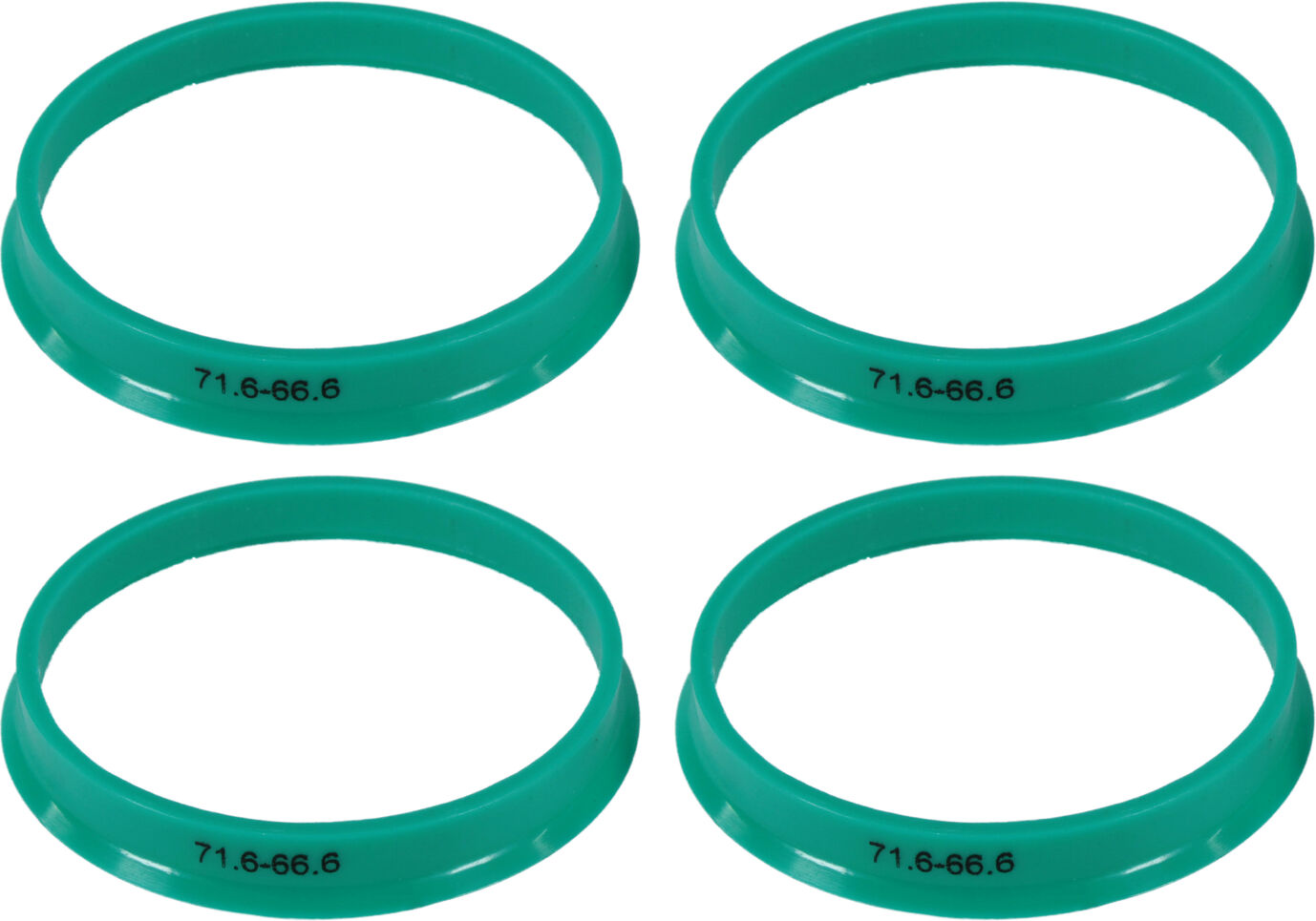 Кільця центрувальні для колісних дисків 71.6-66.6 Walline термопластик WL, фото №1 Кільця центрувальні для колісних дисків 71.6-66.6 Walline термопластик WL, фото №1