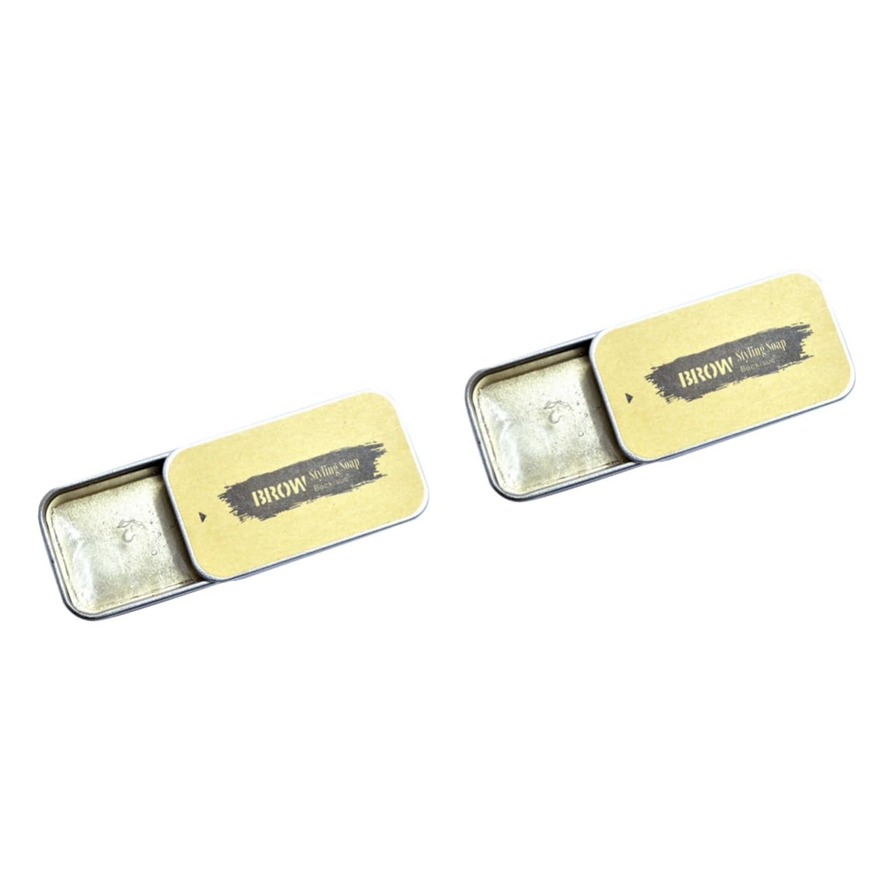 Набір Amosfun 2 шт. Віск-грунтівка для брів Мило для брів Природний косметичний олівець для брів Восковий олівець, фото №1